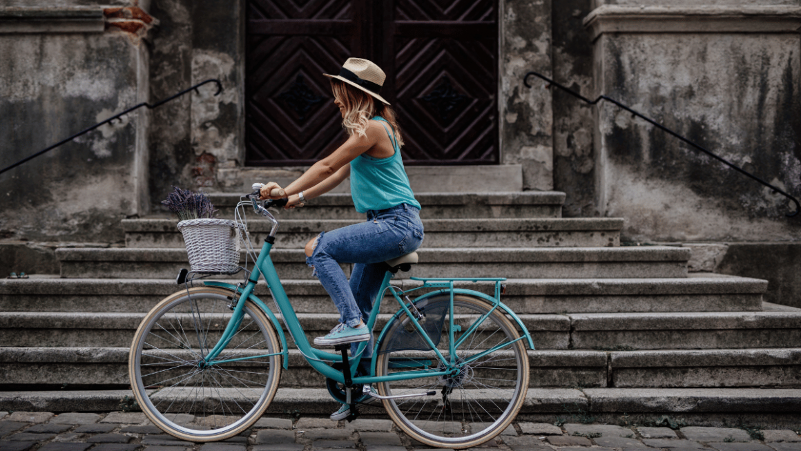 Bicicletas disponíveis para passeios