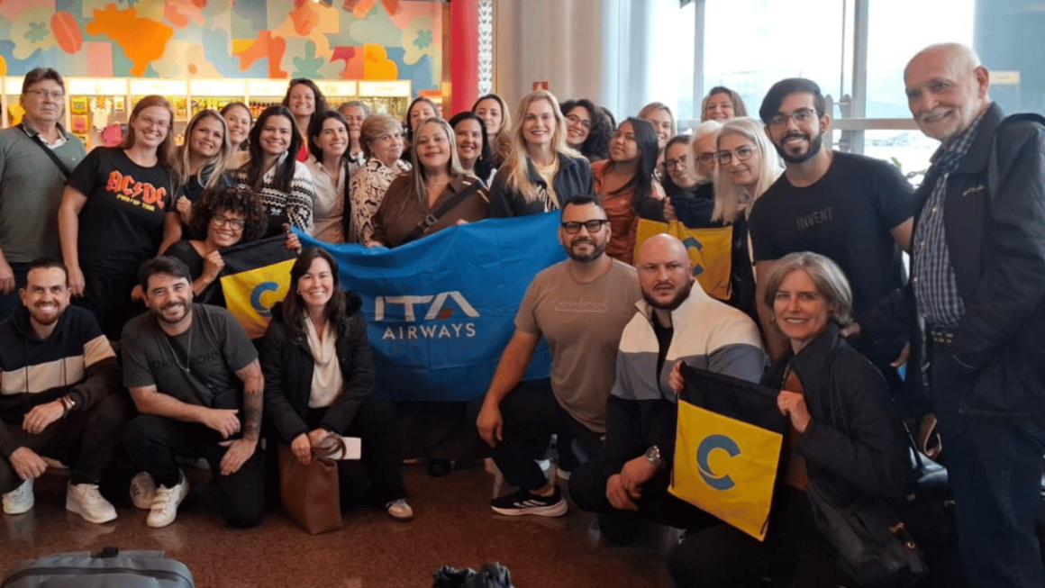 Agentes de viagens rumo à Famtour