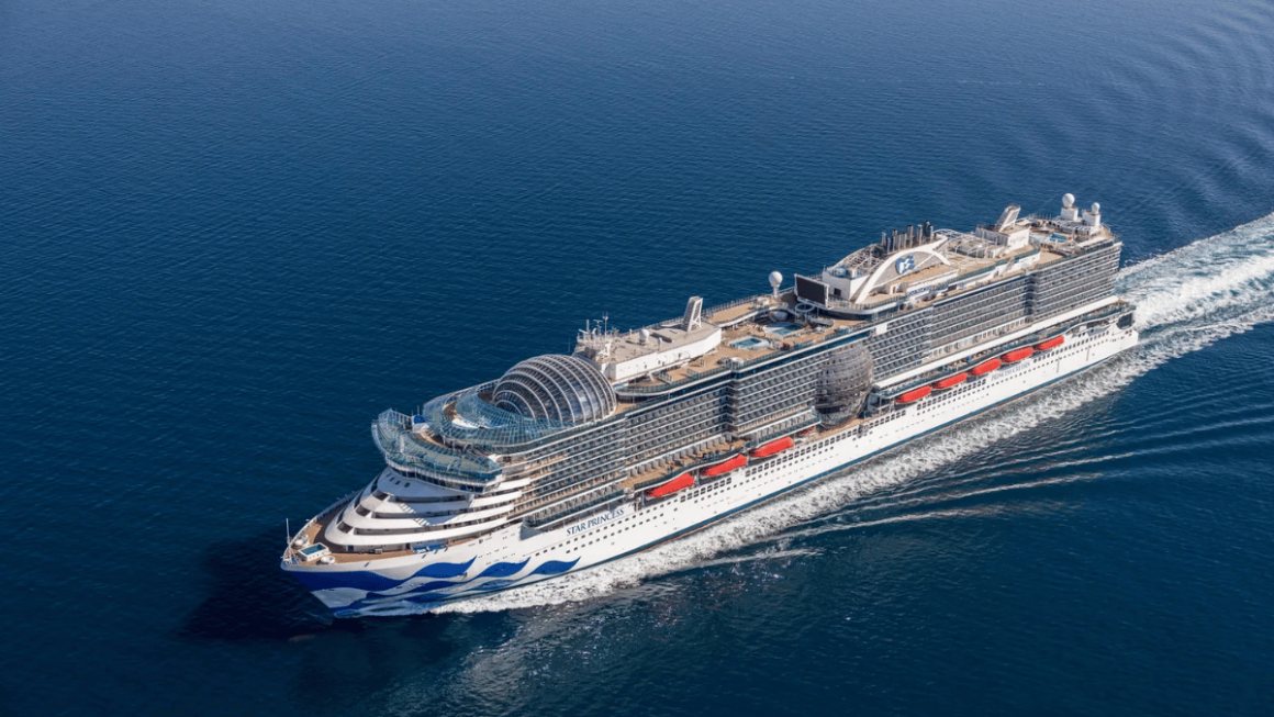 Star Princess no Alasca