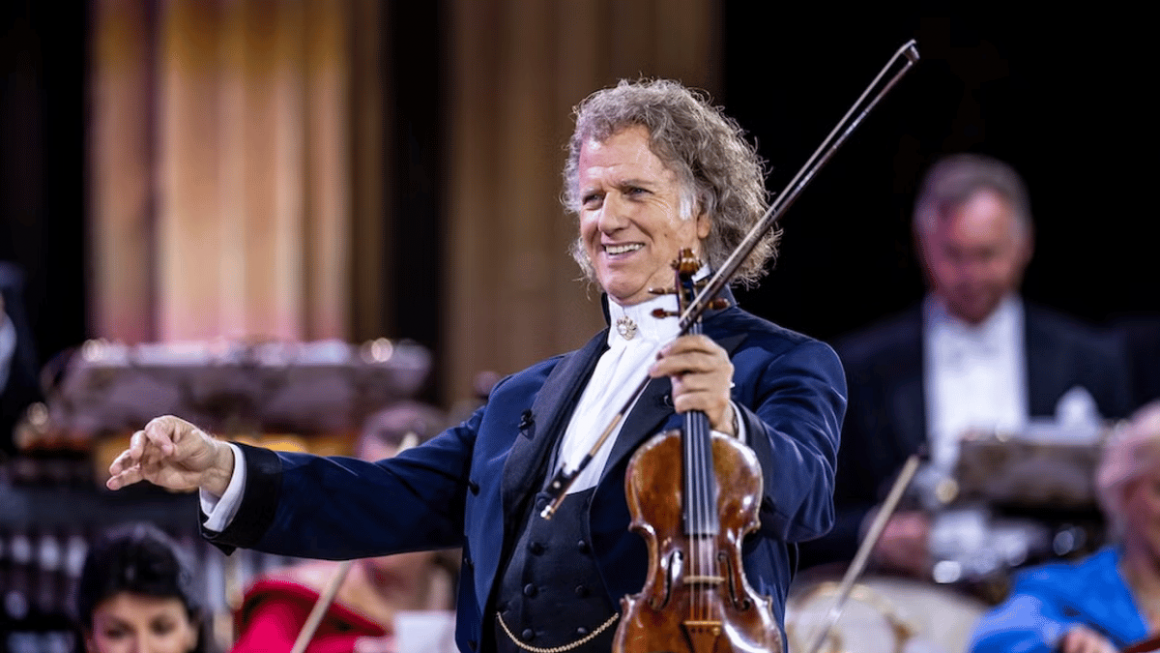 Violinista e regente André Rieu