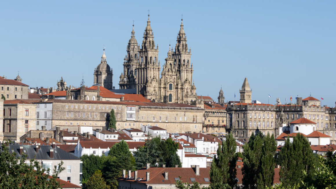 santiago de compostela espanha de cruzeiro