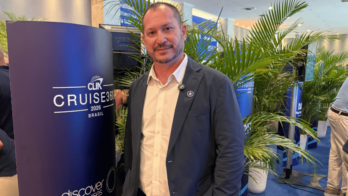 country manager da Discover Cruises no país, Pablo Zaballa