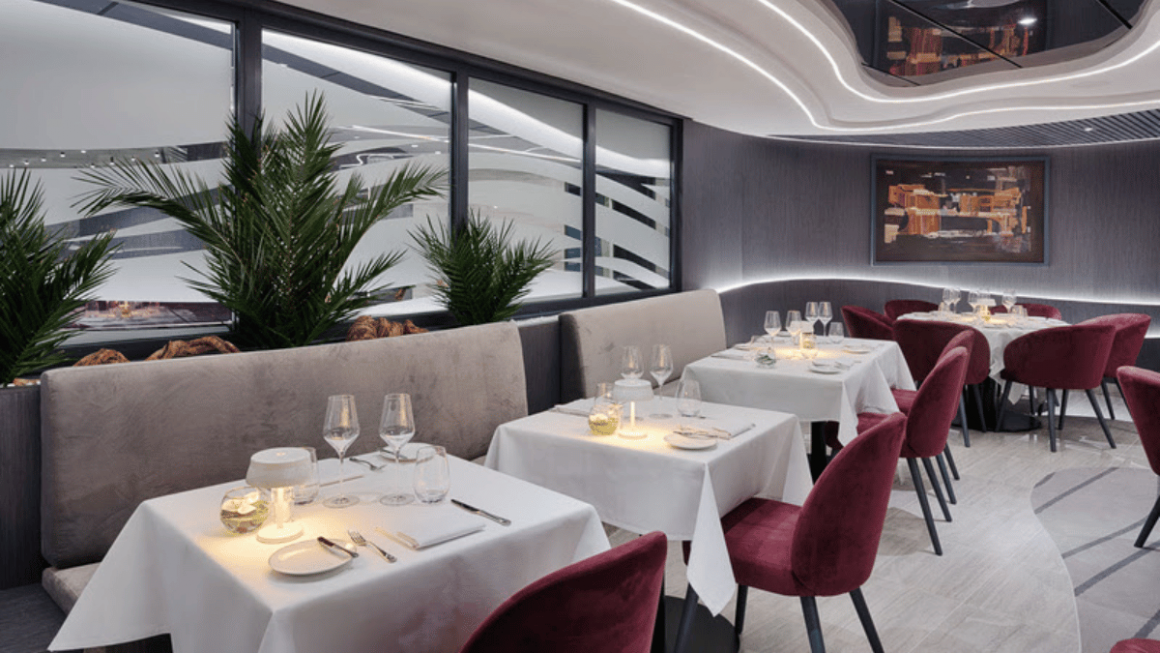 Restaurante, MSC Yacht Club