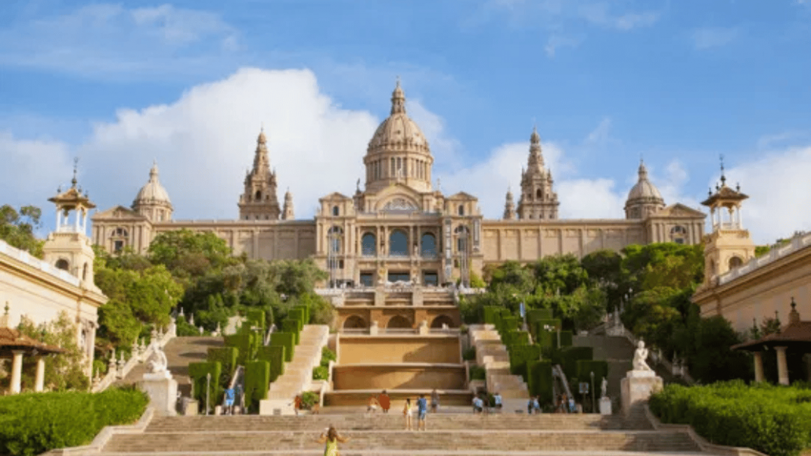 Parc de Montjuic em Barcelona