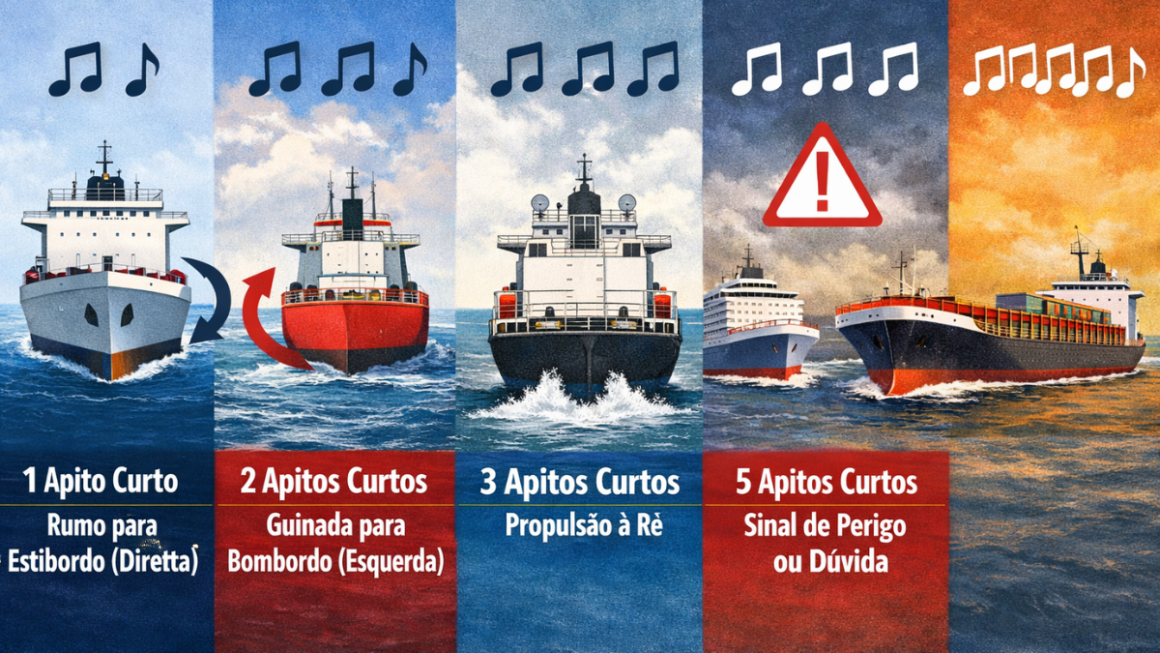 navio cruzeiro apito