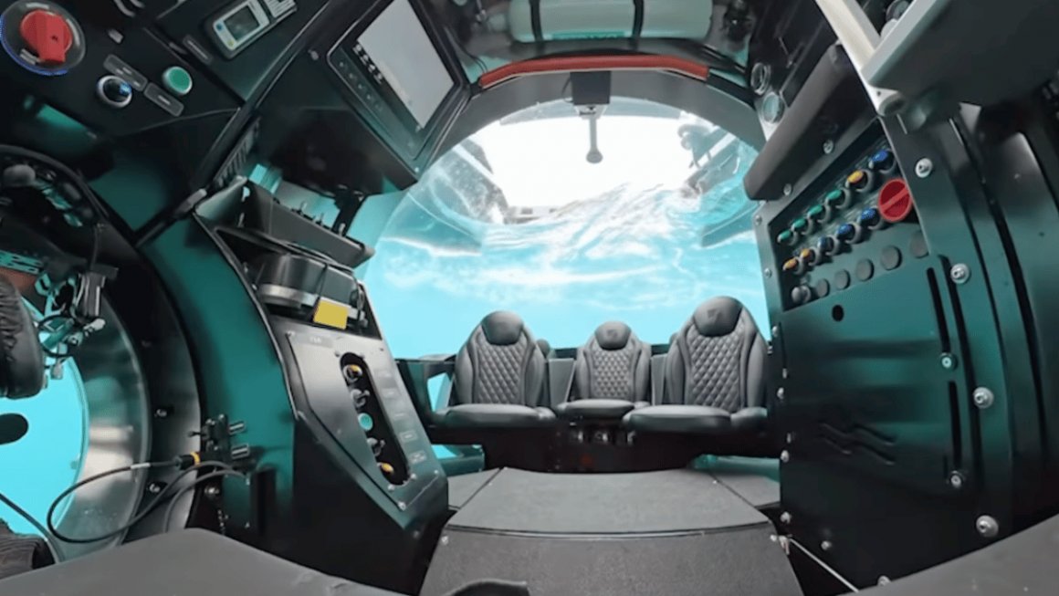 submersíveis turísticos