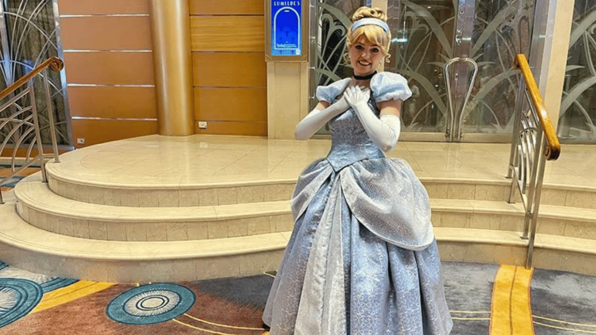 Cinderela no cruzeiro da Disney Cruise