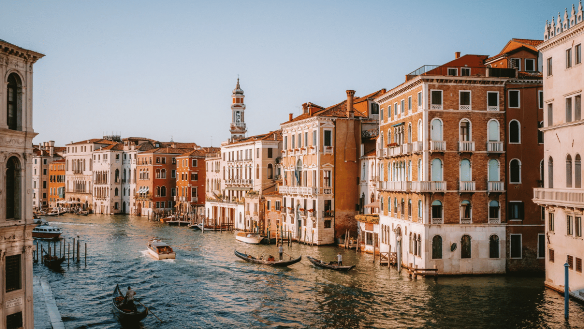 Veneza com o Crystal Grace