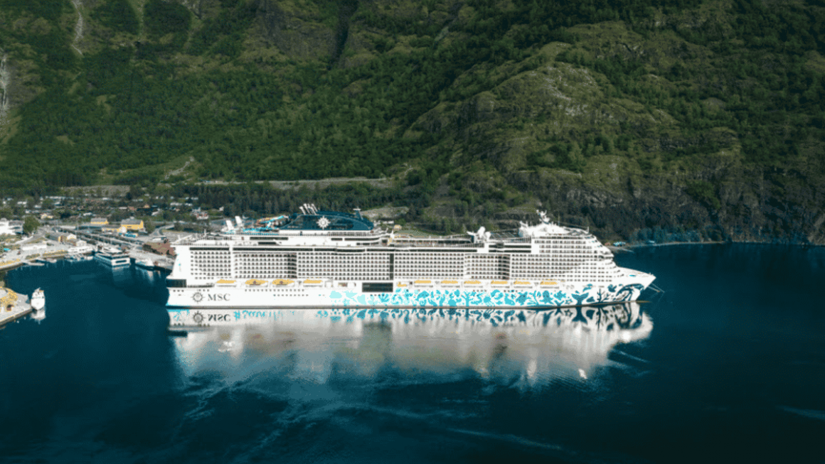 MSC Euribia no Norte da Europa