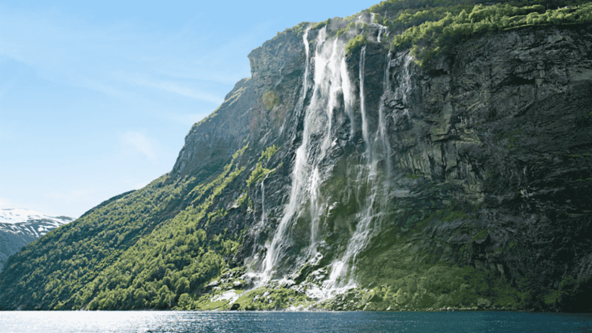 Fiorde de Geiranger, Noruega MSC Euribia