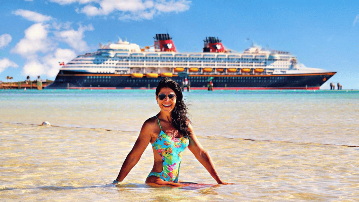 Em viagem a bordo do navio da Disney Cruise Line