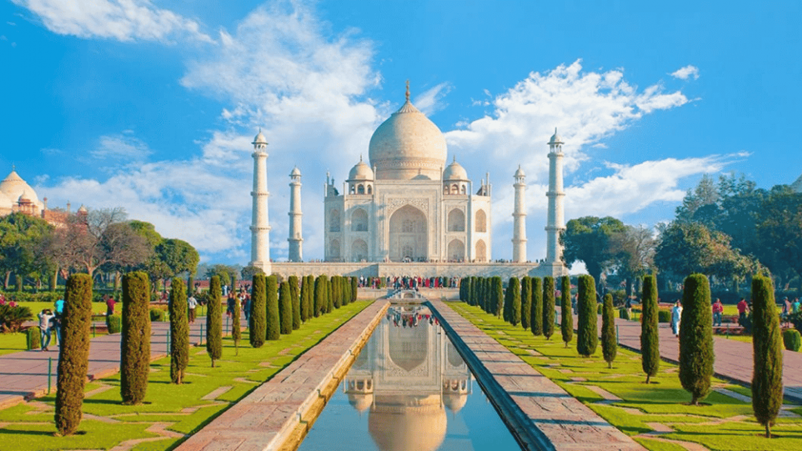 Taj Mahal na Índia