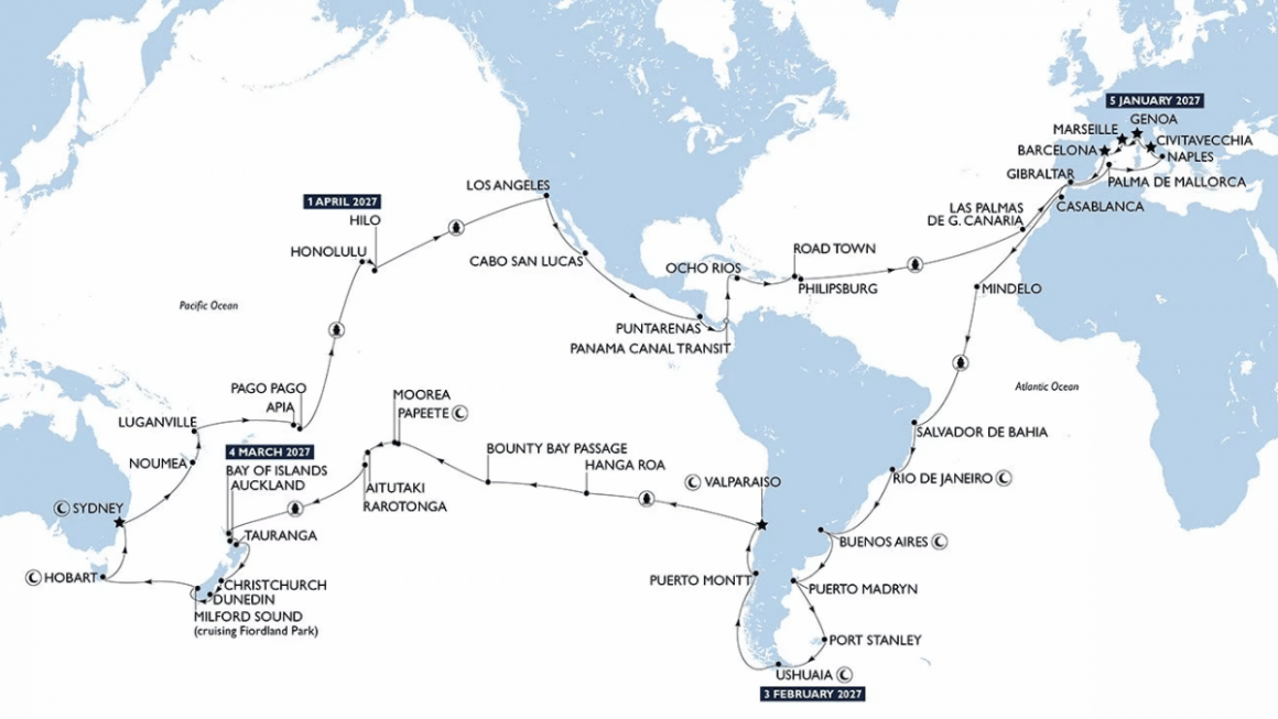 World Cruise 2027