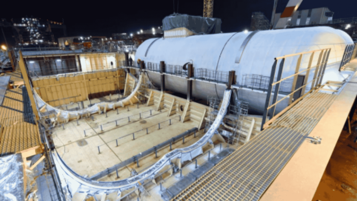Estrutura do MSC World Europa
