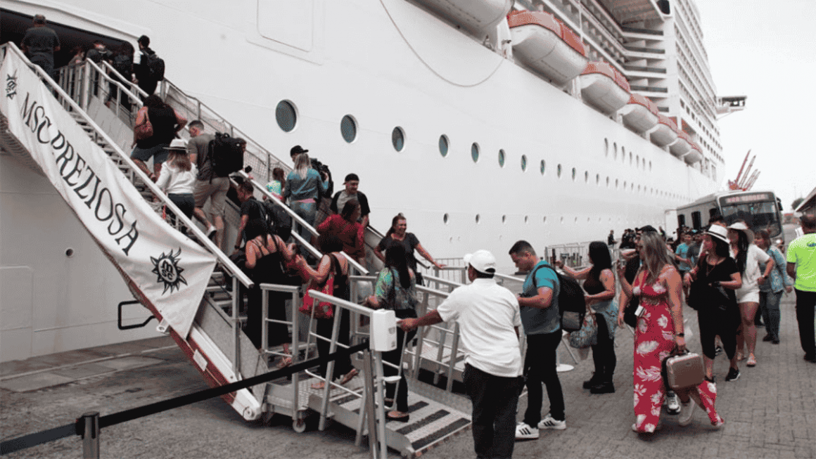 Embarque cruzeiro