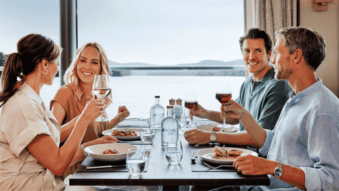 Experiência gastronômica a bordo dos navios da VIVA Cruises